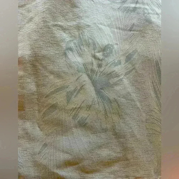 Cubavera short sleeves button down tropical print men’s shirt Medium blue - Picture 6 of 7